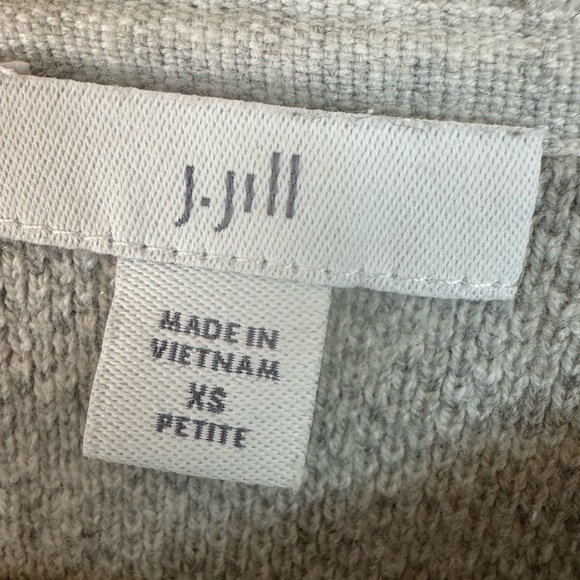 J.Jill Leopard Crew Neck Sweater Size XS Petite - Picture 5 of 8